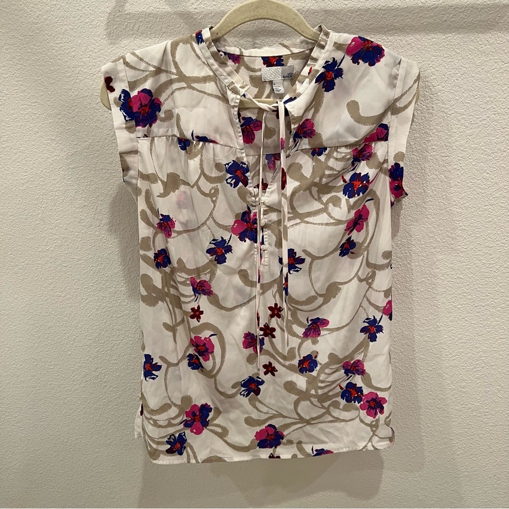 💗14th AND UNION Sleeveless Floral Blouse